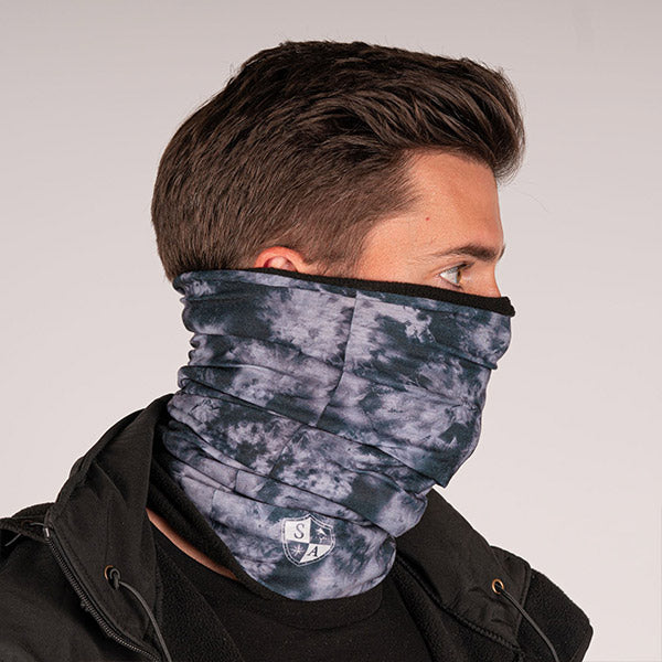 Fleece Face Shields® | Acid Wash Grey