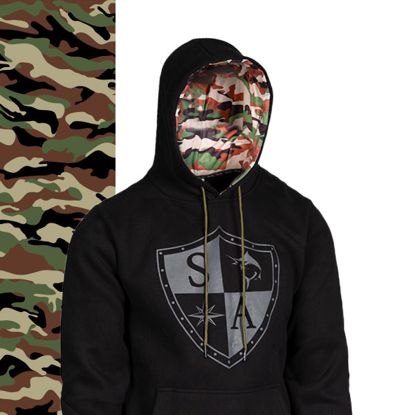 Alpha discount camouflage hoodie