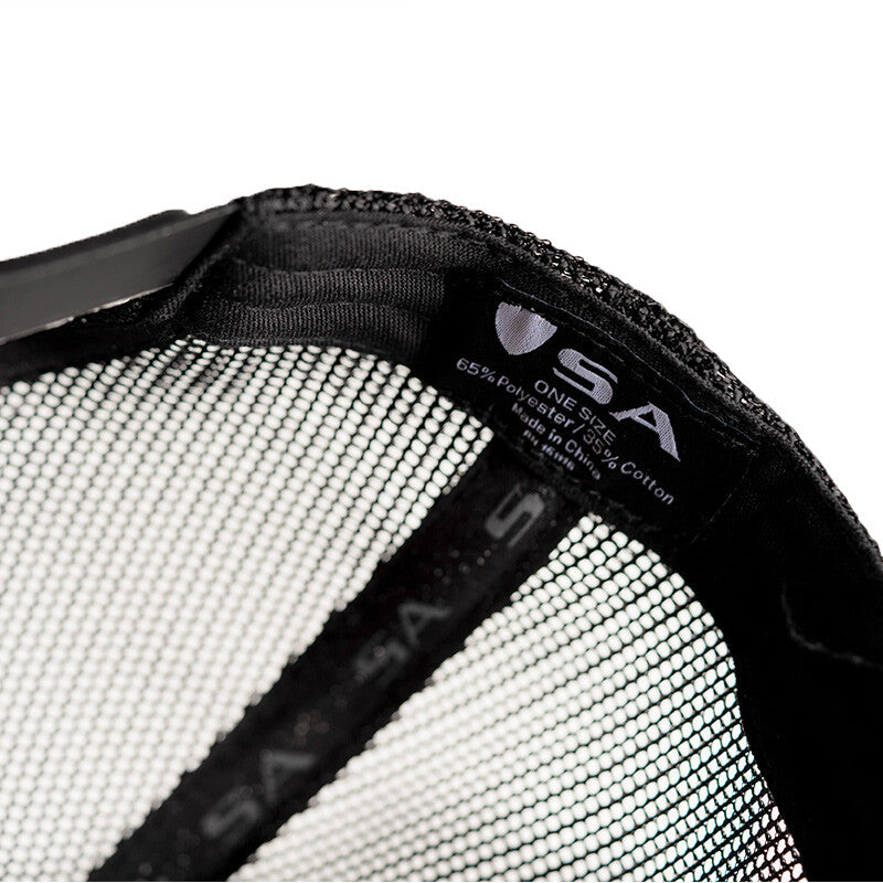 Snap Back Hat | Black | Small Shield