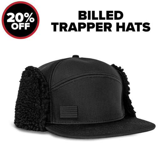 20% OFF BILLED TRAPPER HATS