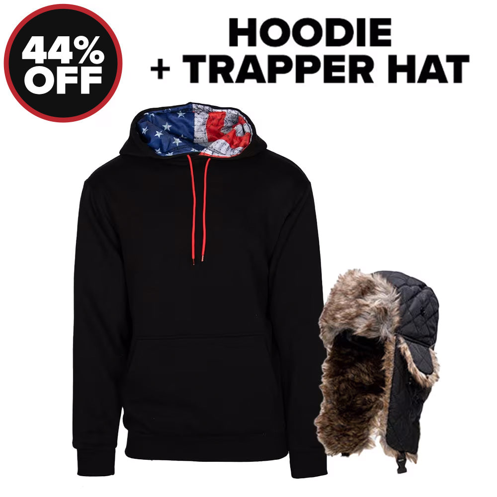 HOODIE + TRAPPER HATS