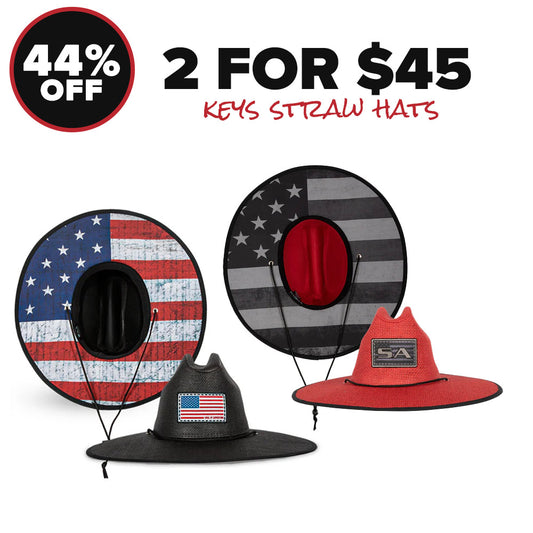 Keys Straw Hats 2 For $45