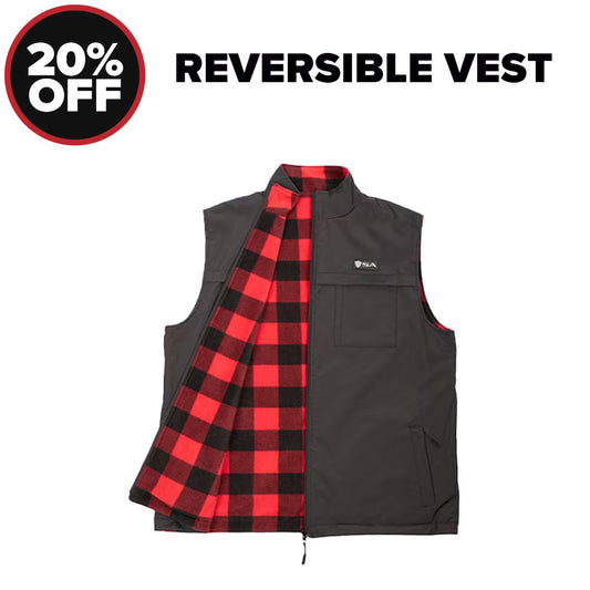 20% OFF REVERSIBLE VEST