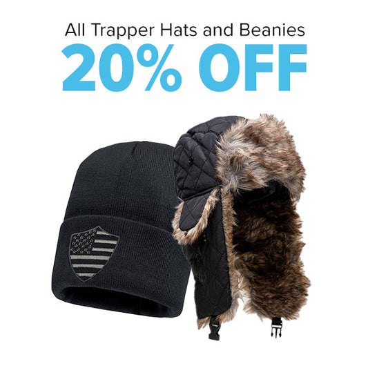 20% Off Trapper or Beanie