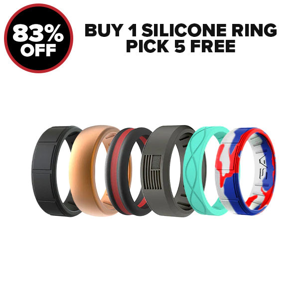 BUY 1 SILICONE RING GET 5