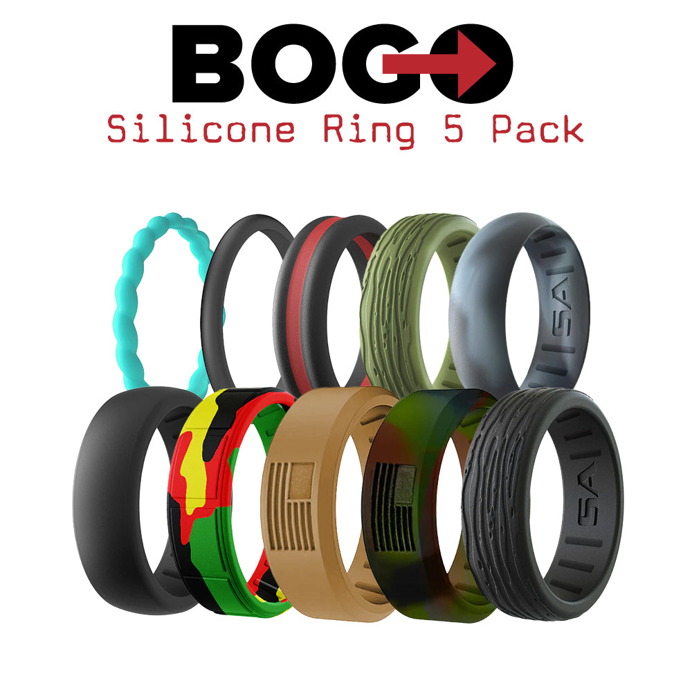 2 Silicone Rings 5 Packs
