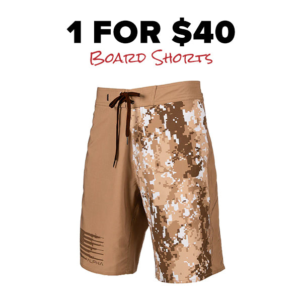 Board Shorts for $40