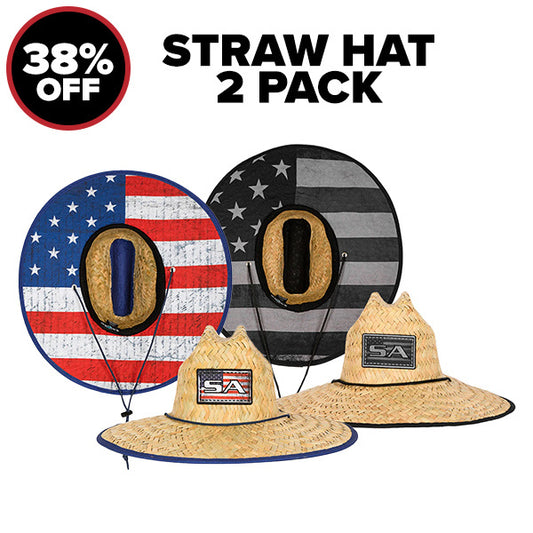 STRAW HAT 2 PACK