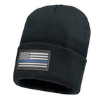 Classic Beanie | Thin Blue Line | Black