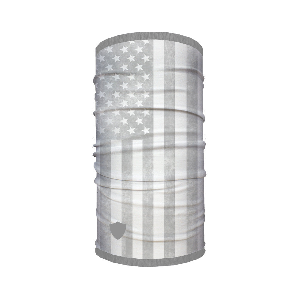 Fleece Face Shield® | Ghost American Flag