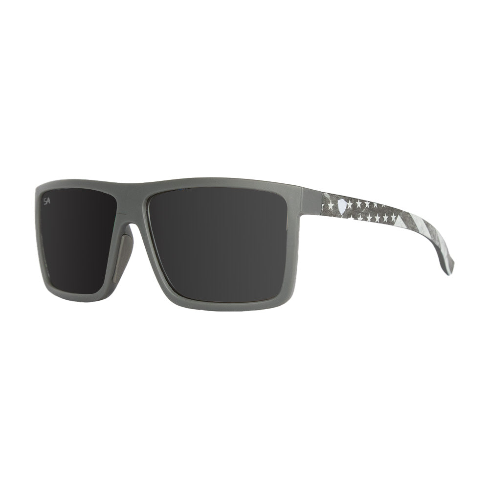 Sport Sunglasses | Ghost American Flag | Grey