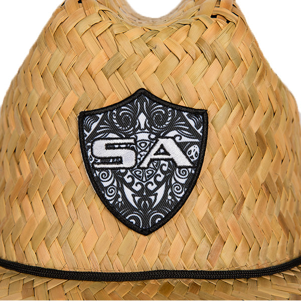 Under Brim Straw Hat | Polynesian Tribal 2.0