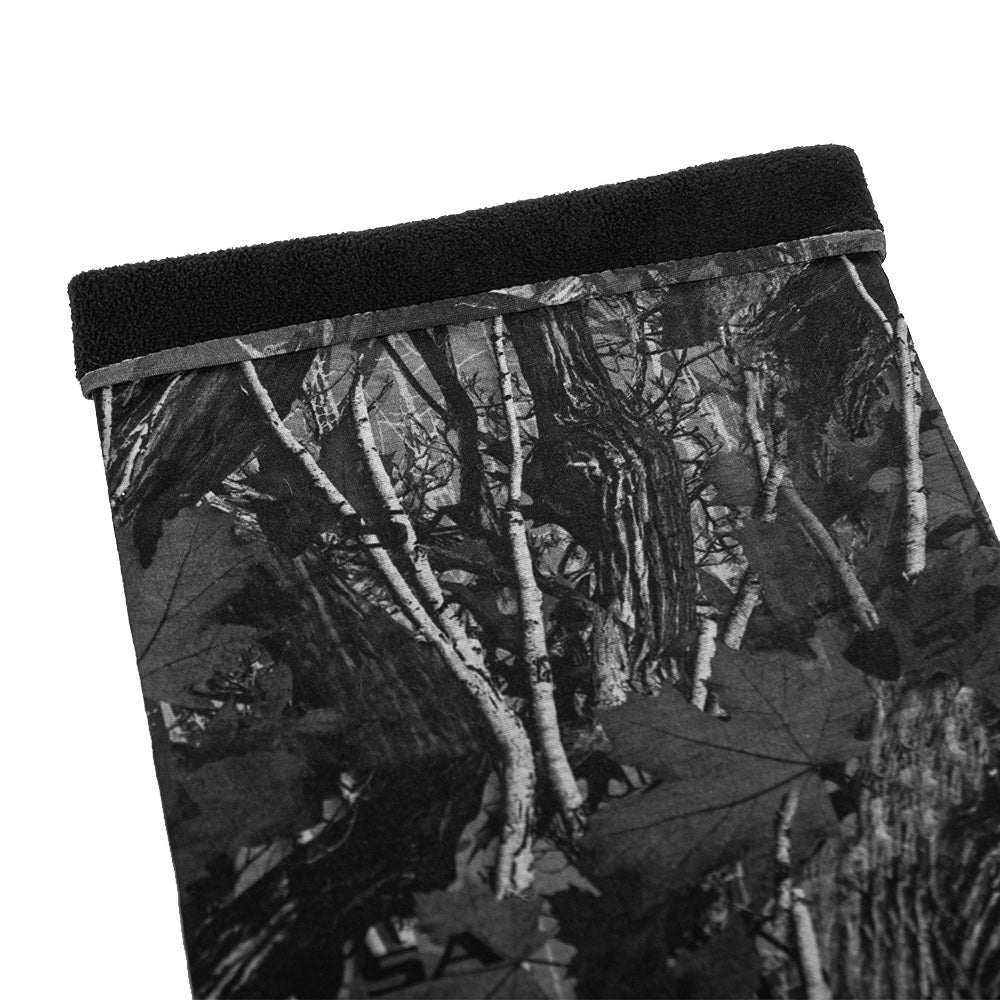 Fleece Face Shields® | SA Blackout Forest Camo