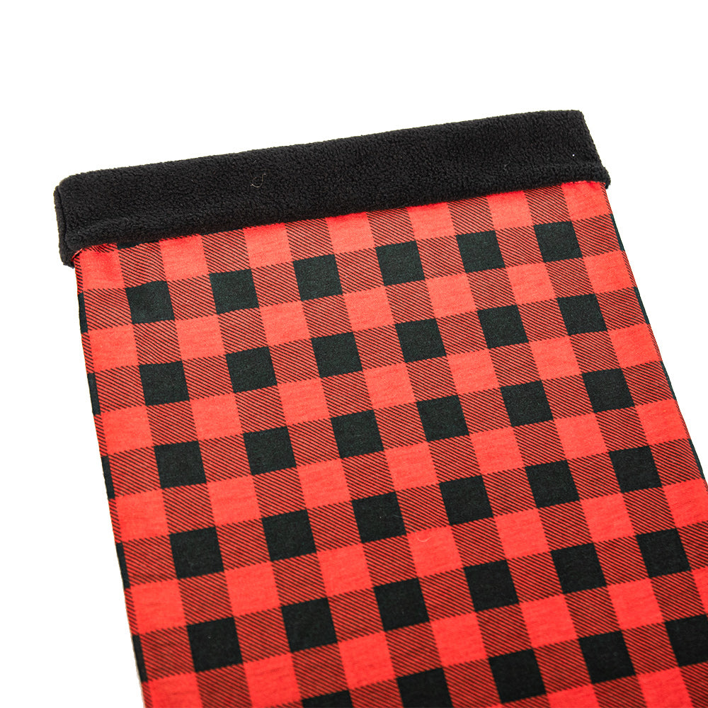 Fleece Face Shields® | Lumberjack Red