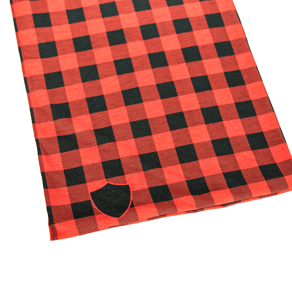 Fleece Face Shields® | Lumberjack Red