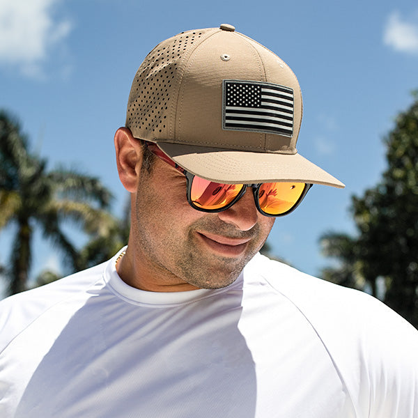 PERFORMANCE SNAPBACK + SUNGLASSES