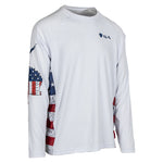 Performance Long Sleeve Shirt  | American Flag | Game On