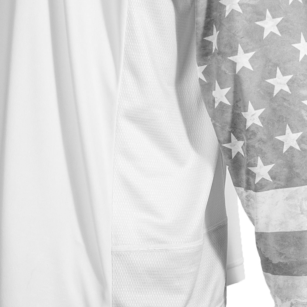 Performance Long Sleeve Shirt | Ghost American Flag