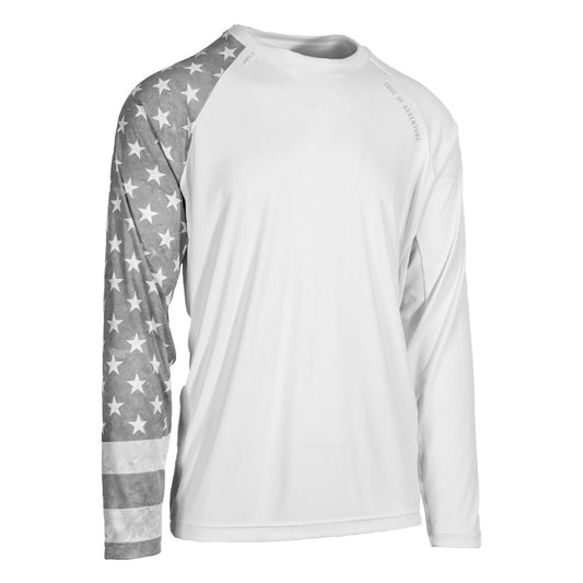 Performance Long Sleeve Shirt | Ghost American Flag
