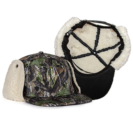 Billed Trapper Hat | SA Forest Camo Dregs