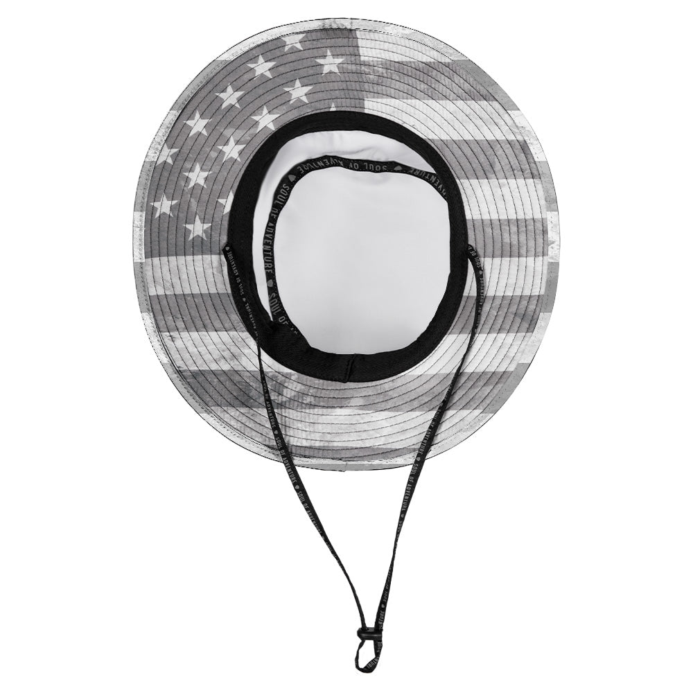 Bucket Hat | Ghost American Flag 2.0
