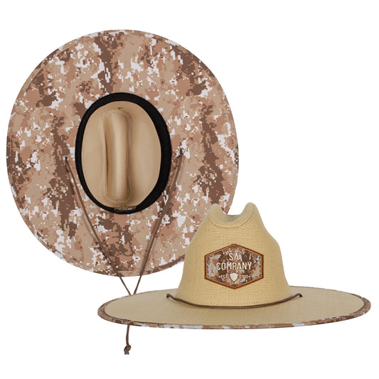 Keys Straw Hat | Sahara | Desert Digi Camo