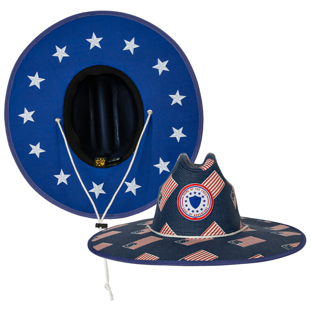 Limited Edition Keys Straw Hat | Patriot