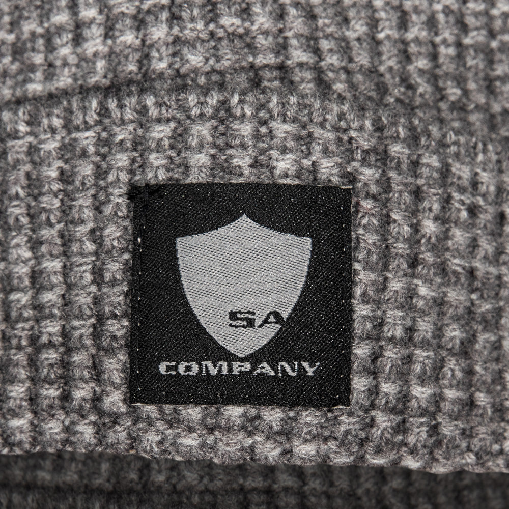 Ridge Beanie | SA Shield | Smokey Grey