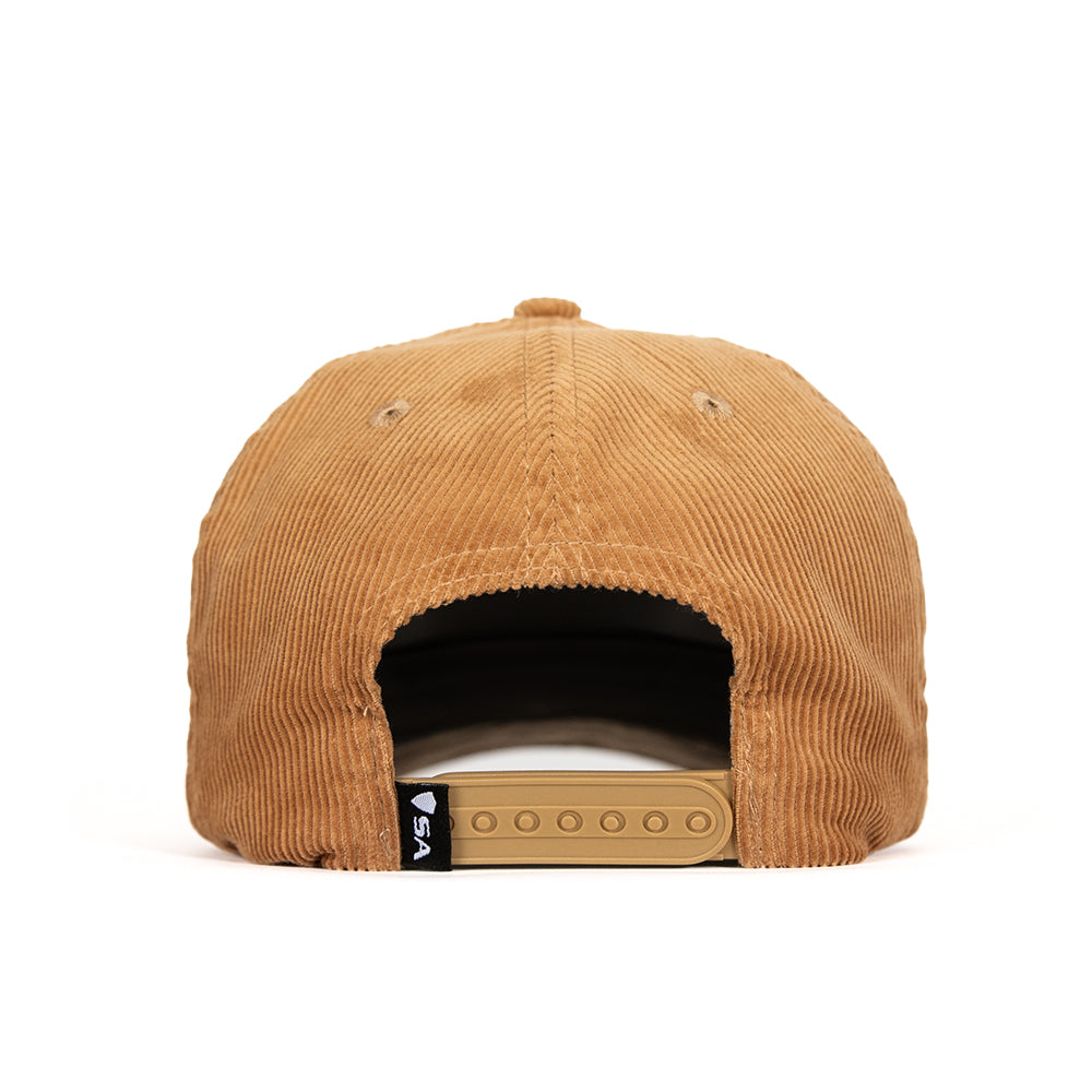 Performance Snapback | Corduroy Khaki