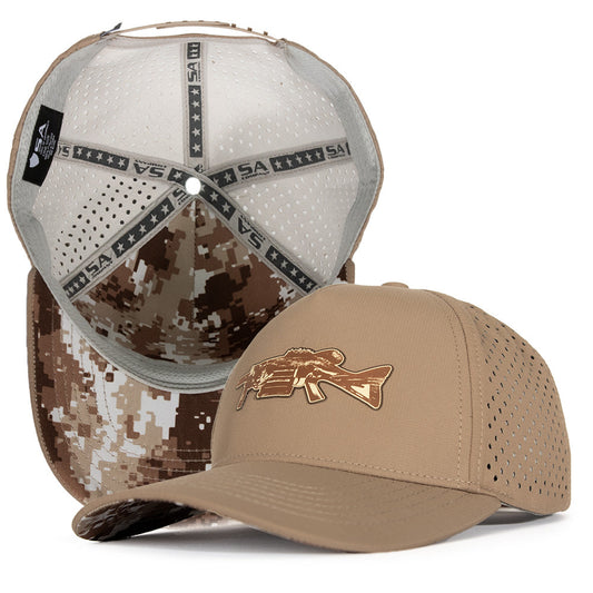 Performance Snapback | Bass Grenade | Khaki