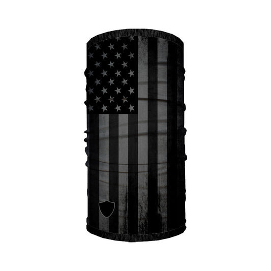 Fleece Face Shields® | Blackout American Flag