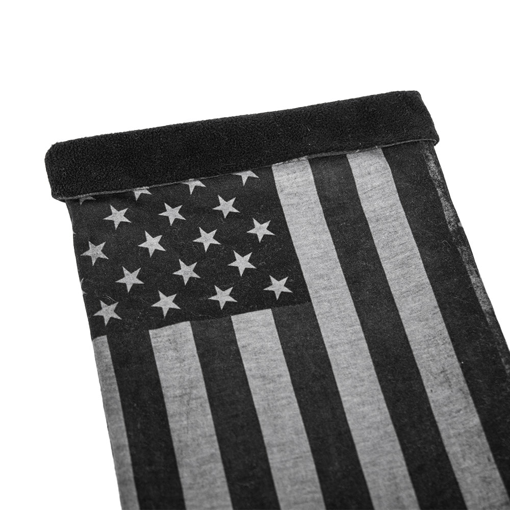 Fleece Face Shields® | Blackout American Flag