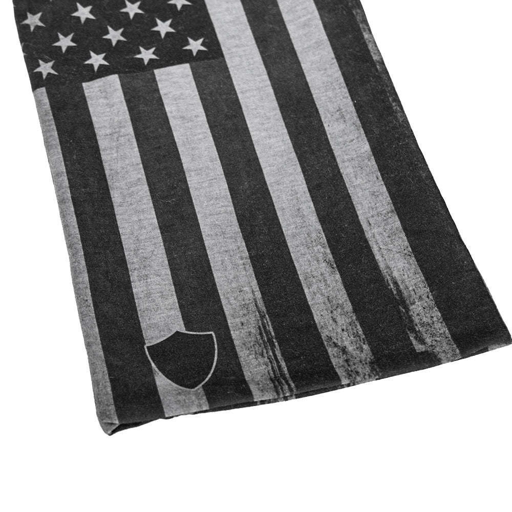 Fleece Face Shields® | Blackout American Flag