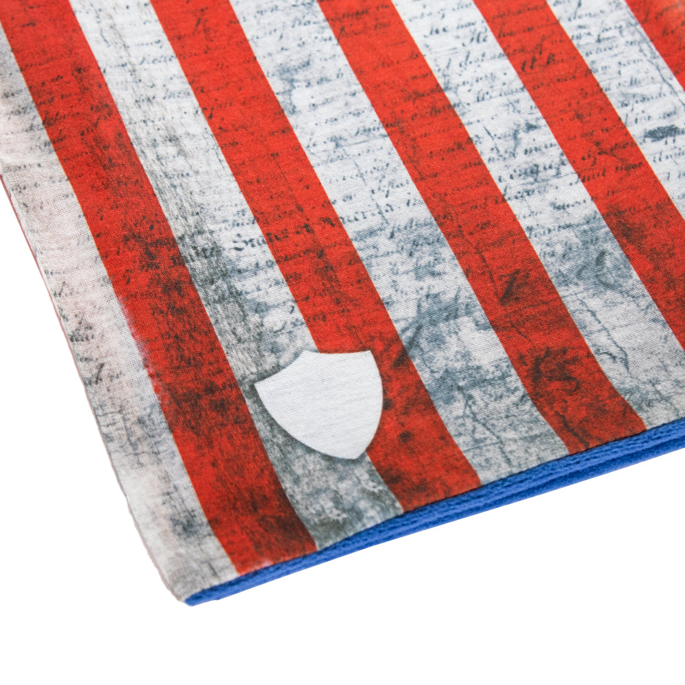 Fleece Face Shields® | American Flag Royal