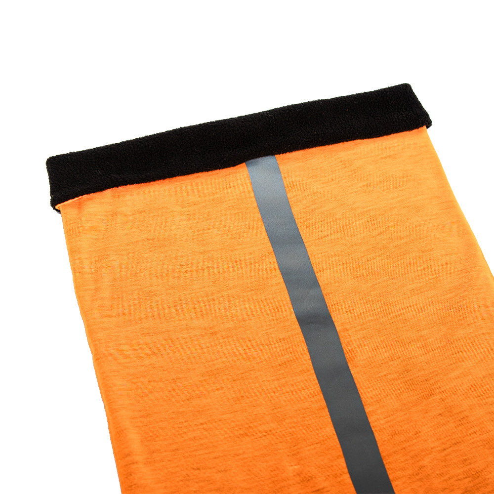 Frost Tech | Reflective | Electric Orange Fleece Face Shield