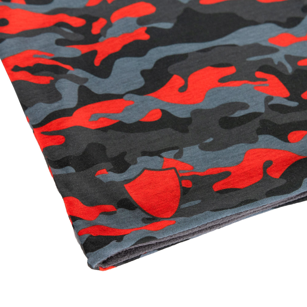 Fleece Face Shields®| Fire Military Camo