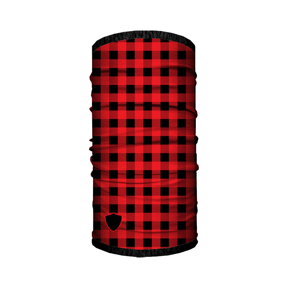 Fleece Face Shields® | Lumberjack Red