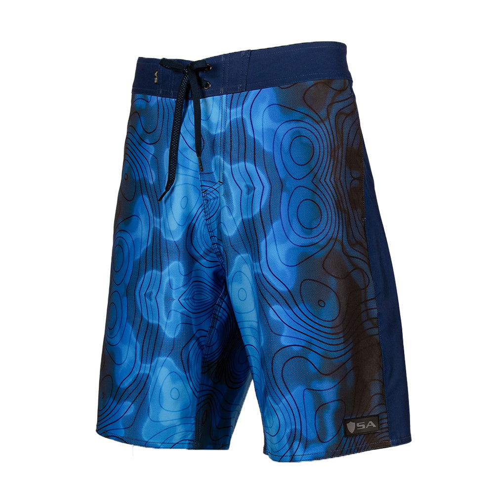 Board Shorts 2.0 | Underwater Topography – Alpha Defense Gear