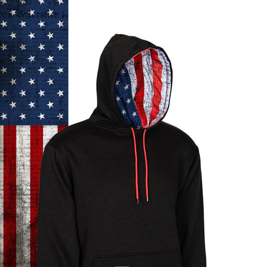 Classic Lined Hoodie | American Flag