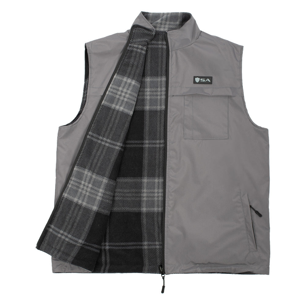 REVERSIBLE VEST + PERFORMANCE SNAPBACK