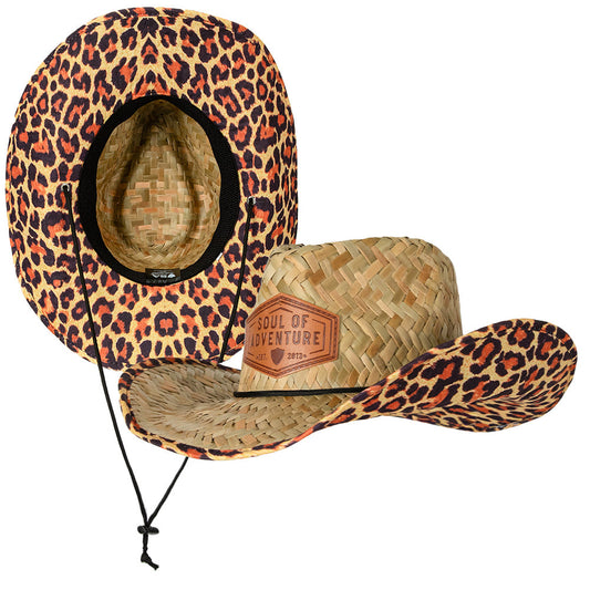 Cowboy Straw Hat | Cheetah