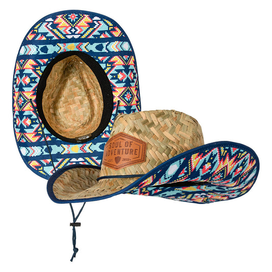 Cowboy Straw Hat | Aztec