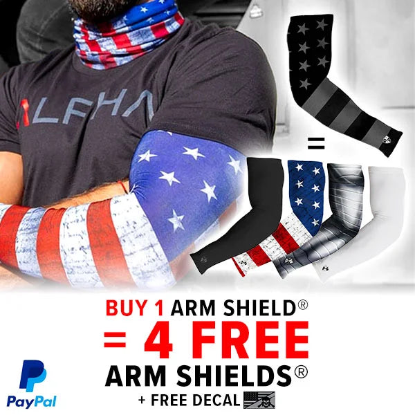 Buy 1 Arm Shield Get 4 Free | Alpha Defense