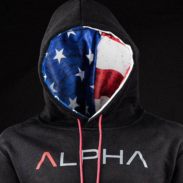 Classic Lined Hoodie | American Flag