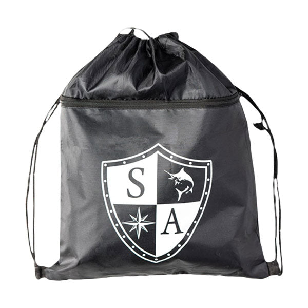 Drawcord Bag | Black | SA Shield