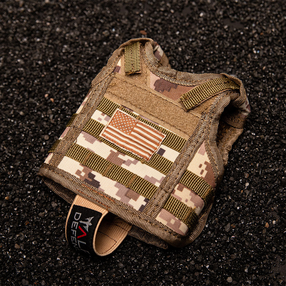 Molle Vest Drink Holder | Desert Digi Camo