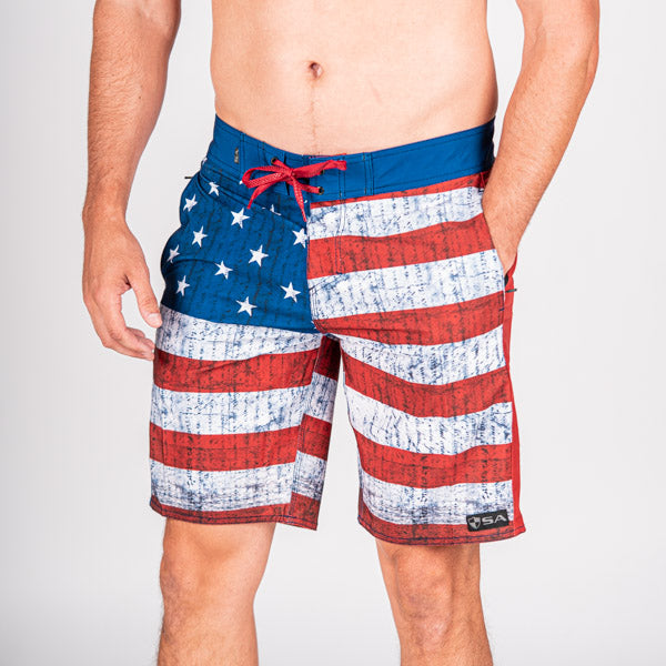Board Shorts 2.0 | American Flag