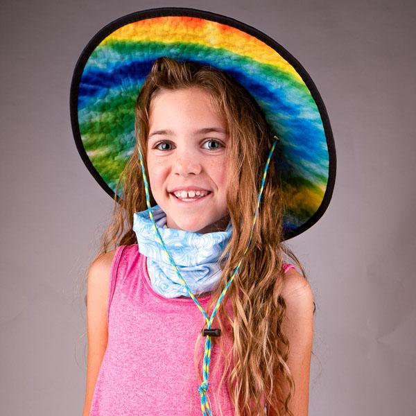 Kids Under Brim Straw Hat | Rave