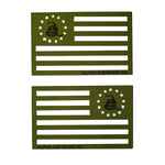 Alpha Flag Magnet | Olive