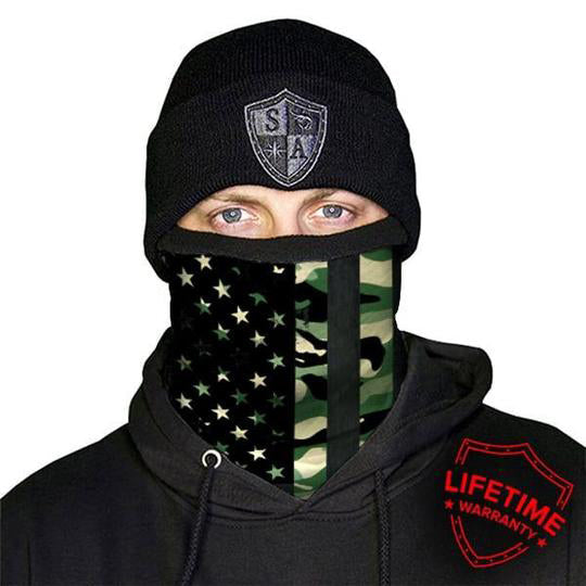 Fleece Face Shields®| Patriot Military Camo